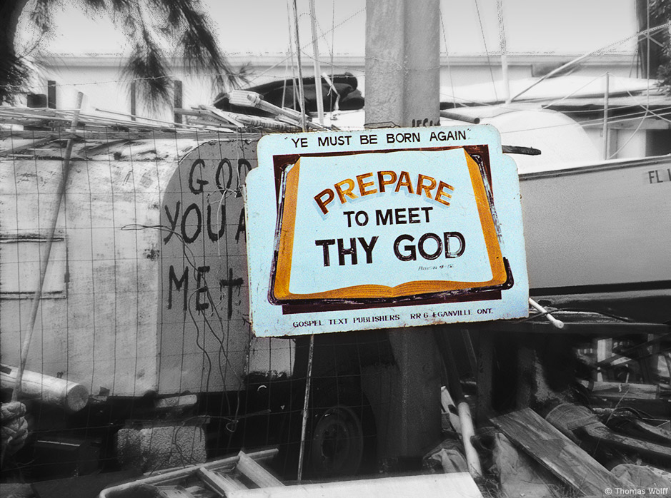 Prepare to meet thy God...